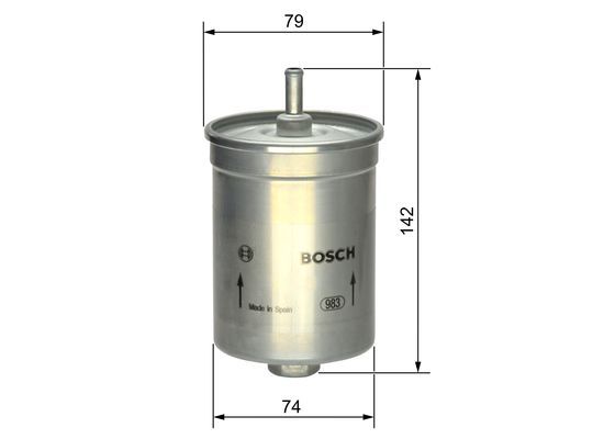 BOSCH 0 450 905 007 Kraftstofffilter