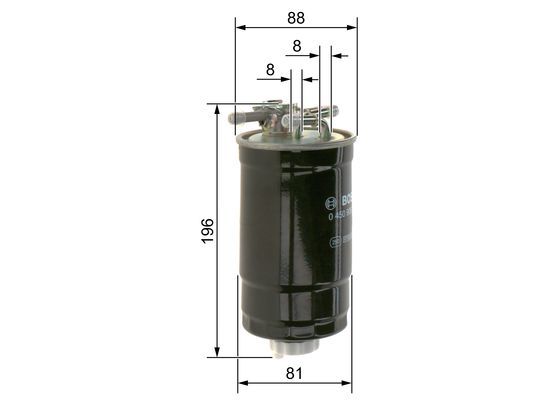 BOSCH 0 450 906 295 Kraftstofffilter