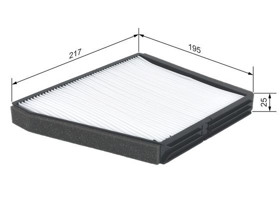 BOSCH 1 987 432 105 Filter Innenraumluft