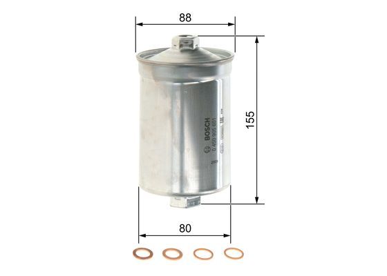 BOSCH 0 450 905 601 Kraftstofffilter