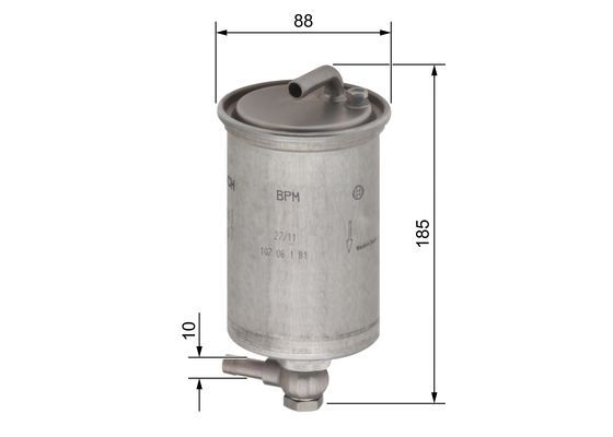 BOSCH 0 450 906 431 Kraftstofffilter