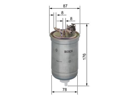 BOSCH 0 450 906 267 Kraftstofffilter