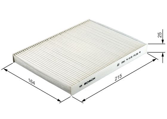 BOSCH 1 987 432 072 Filter Innenraumluft