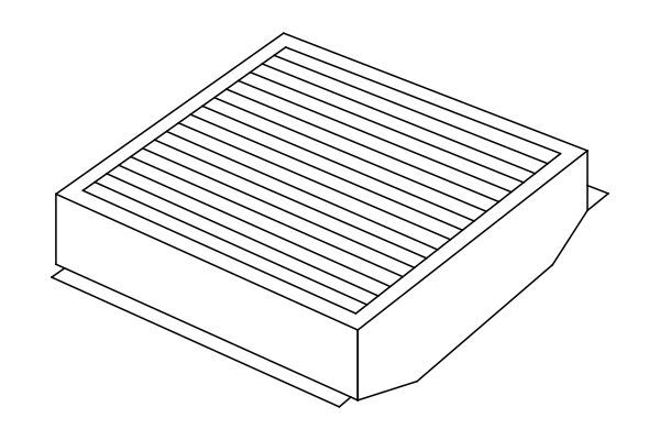 BOSCH 1 987 431 011 Filter Innenraumluft