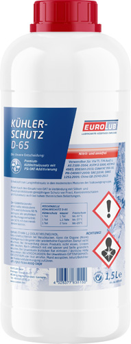 EUROLUB 835015 Kühlerschutz D-65 1500ml