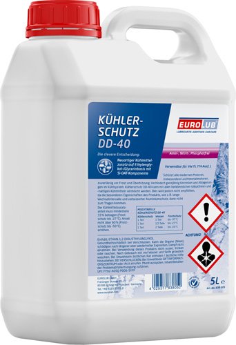 EUROLUB 838005 Kühlerschutz DD-40 5L