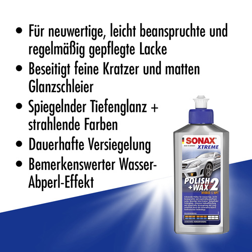 SONAX 02071000 XTREME Polish + Wax 2 250ml