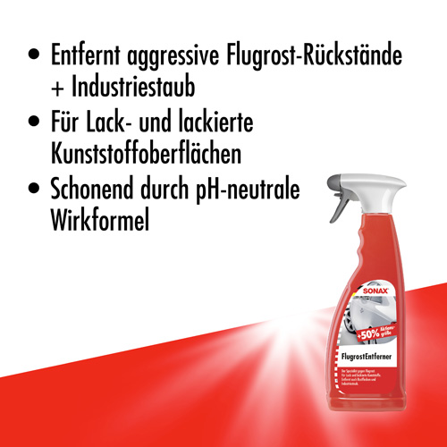 SONAX 05134000 Flugrostentferner Aktionsgröße 750ml