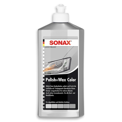 SONAX 02963000 Polish + Wax Color silber/grau 500ml